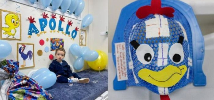 Máscaras de personagens humanizam tratamento infantil
