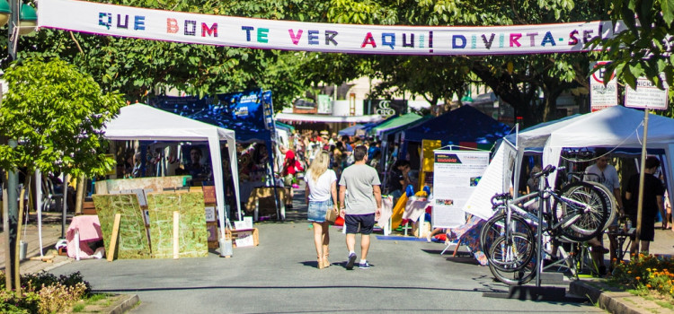 Feiras de rua são a agenda do próximo fim de semana em Blumenau