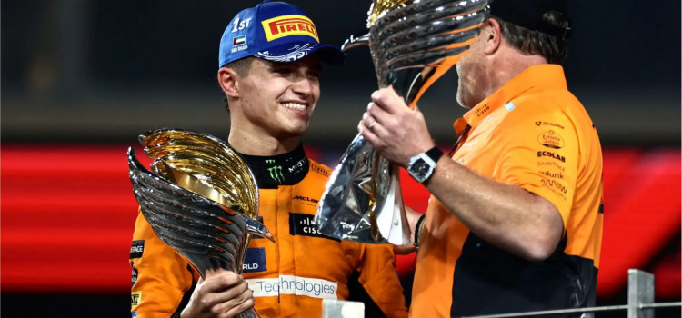 Lando Norris vence GP de Abu Dabi