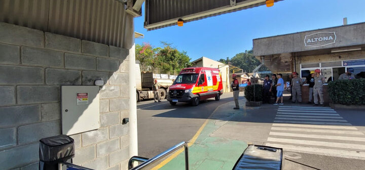 Suposto incêndio mobiliza bombeiros na Altona