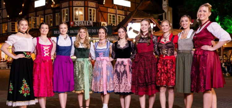 Conheça as candidatas à realeza da Oktoberfest 2026