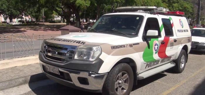 PM recupera veículo furtado e com placas clonadas na Escola Agrícola