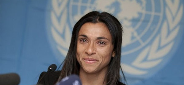 Marta é anunciada como a nova embaixadora da ONU Mulheres
