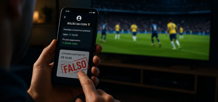 Copa: golpes via Pix e transmissões falsas miram torcedores