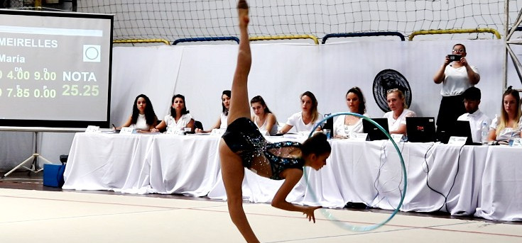 Ginástica Rítmica se apresenta pelos JASC