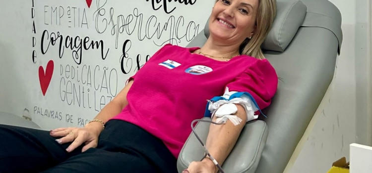 Câmara de Blumenau reforça campanha de doação de sangue