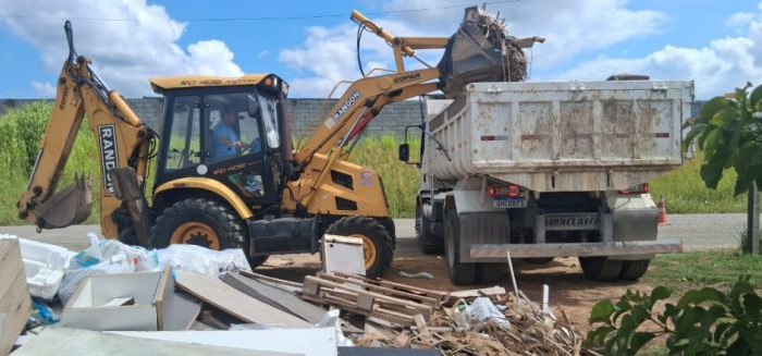 Blumenau recolhe 134 toneladas de móveis e eletrodomésticos