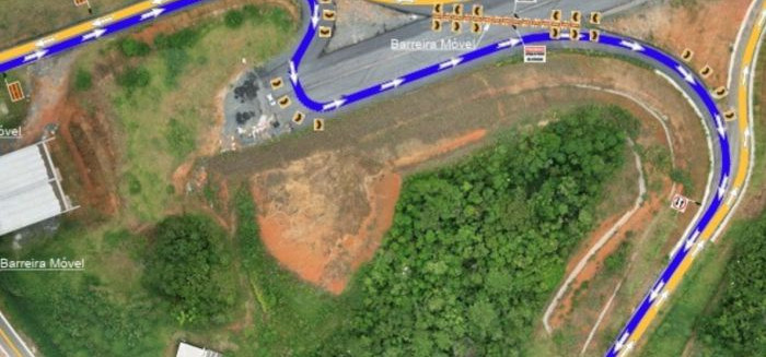 Trânsito na Guilherme Scharf sofre desvio por obras na Via Expressa