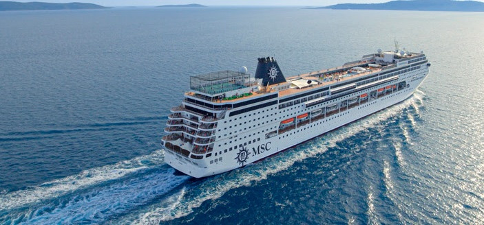 Navio MSC Sinfonia inicia seus roteiros pelo Brasil