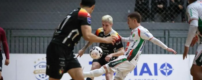 Blumenau Futsal cede virada ao Concórdia no Sesi pela LNF Silver