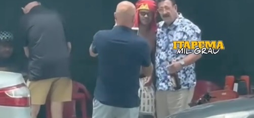 Ratinho é visto em bar simples de Itapema