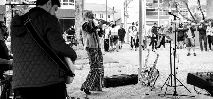 Show de jazz gratuito no Centro de Blumenau domingo