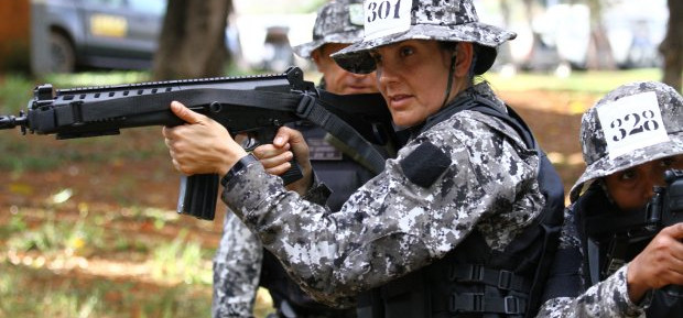 Policial catarinense é assume posto de comando na Força Nacional