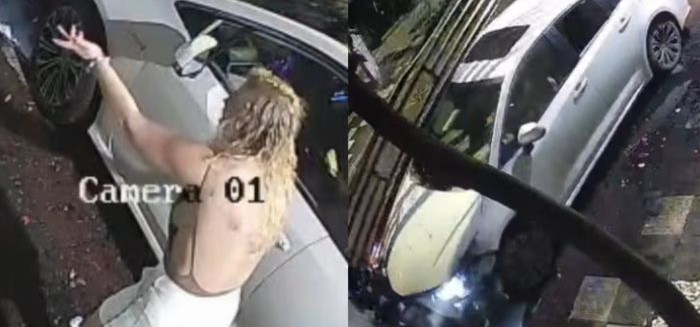 Médica colide na contramão na Rua Curt Hering e foge a pé