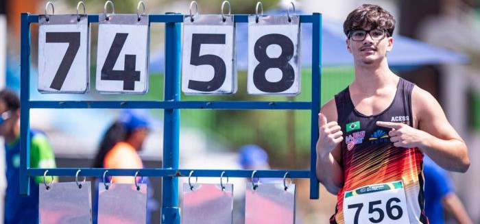 Atleta de Blumenau bate recorde nacional no lançamento do martelo