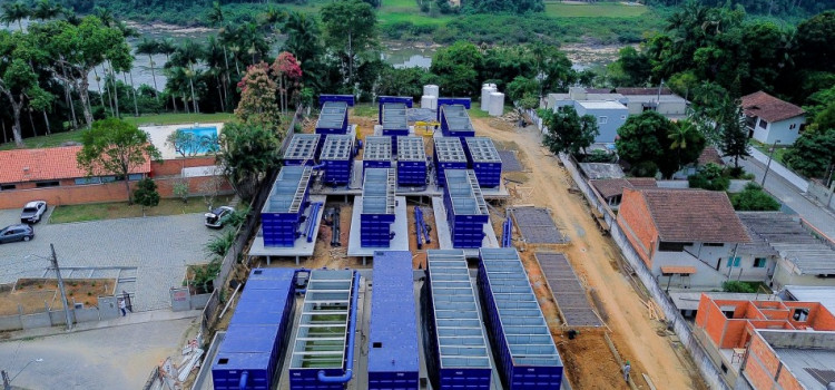 Obras da ETA 5 avançam mais uma etapa