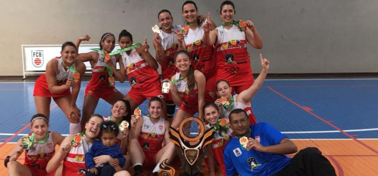 Sociedade Ginástica de Joinville fatura o título da Taça FCB de basquete