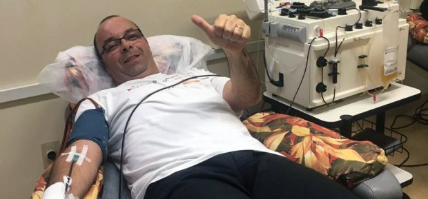 Santa Catarina tem o maior doador de sangue do Brasil