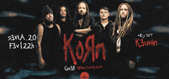 Korn Cover agita a noite de Blumenau no palco do Ahoy!