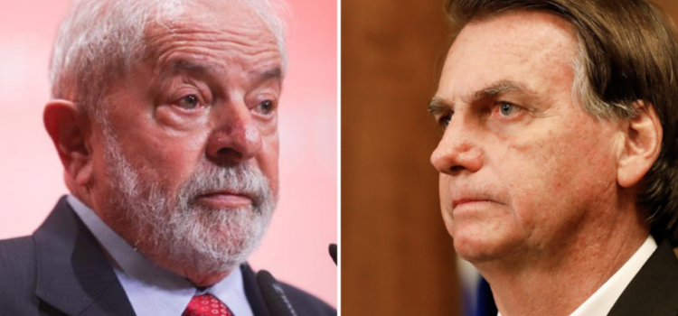 Bolsonaro empata com Lula pela primeira vez