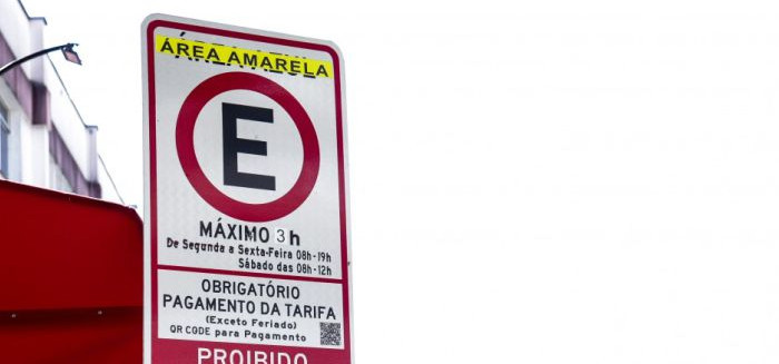 Área Amarela: Blumenau ganha novas vagas de estacionamento rotativo