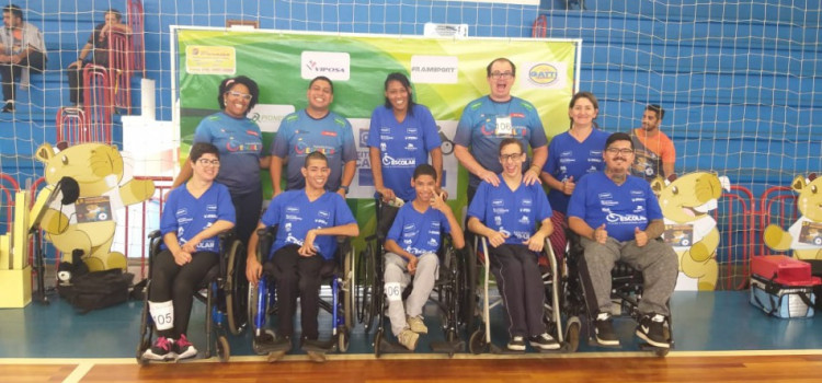 Paradesporto de Blumenau participa do Circuito Catarinense de Bocha Paralímpica