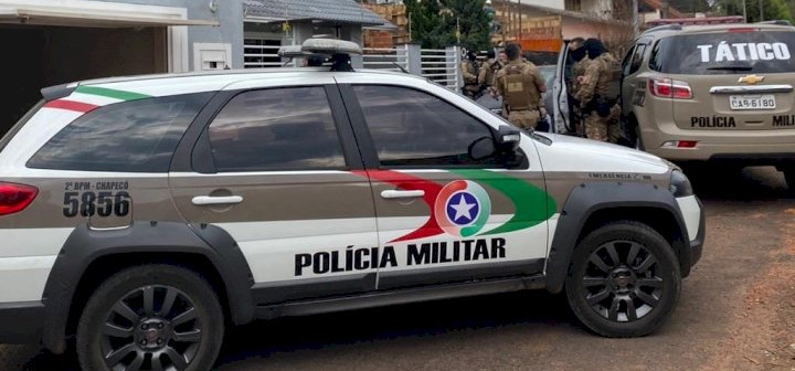 Sequestro: PM liberta família em Chapecó