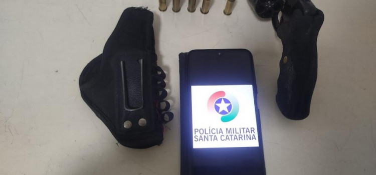 Assassino é preso com arma no Salto Norte