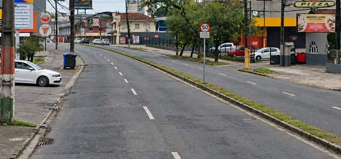Asfalto na 7 de Setembro passa por obras e exige atenção no Centro