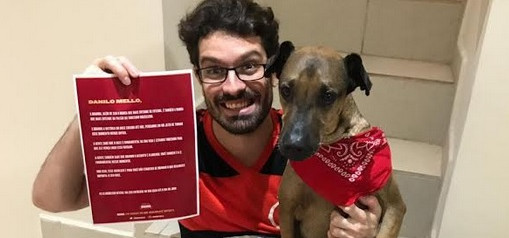 Flamengo apoia torcedor que rifou ingresso para salvar cão