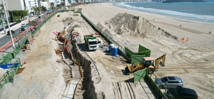 Balneário Camboriú terá 'muralha gigante' contra o avanço do mar