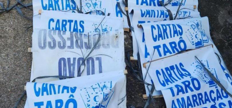 Fiscalização reforça proibição de publicidade em postes