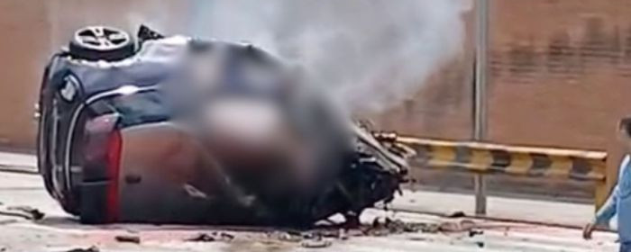 Motorista morre em grave acidente em frente à empresa Círculo