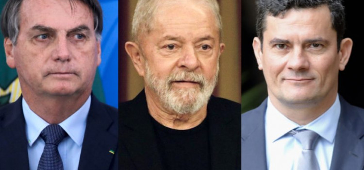 Lula lidera com 35%, Bolsonaro tem 29% e Moro aparece com 11%