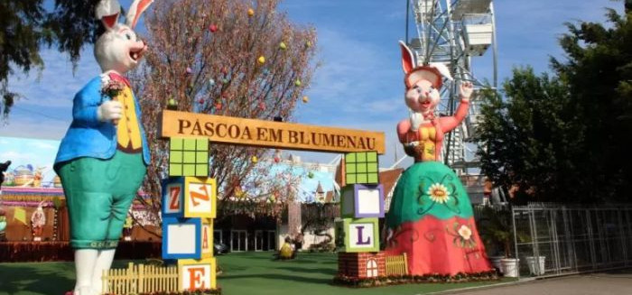 TCE investiga contrato da decoração de Páscoa em Blumenau