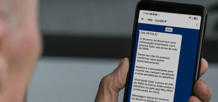 Alerta do INSS no WhatsApp ativa a atenção de aposentados