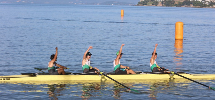 Blumenau conquista dez medalhas no estadual de remo