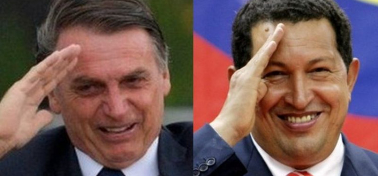 Bolsonaro adota medidas do manual de Hugo Chávez