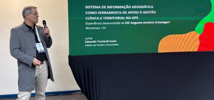 Saúde de Blumenau ganha destaque nacional com mapa digital