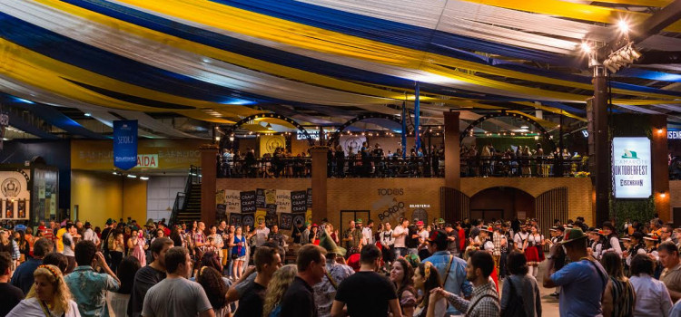 Camarote Oktoberfest mit Eisenbahn trará atrações nacionais