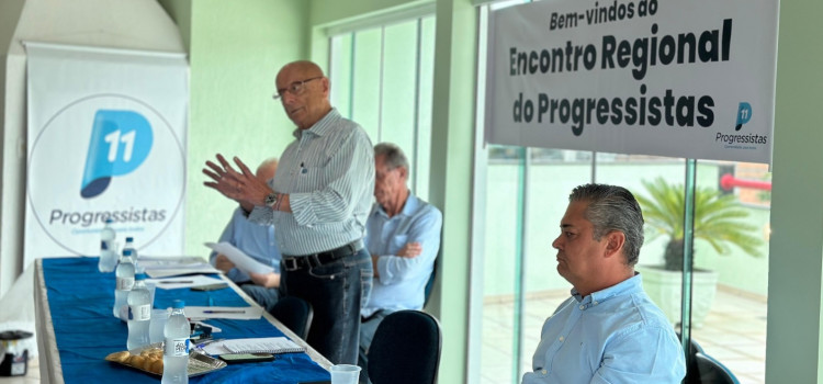 Encontro Regional do Progressistas recebe Esperidião Amin