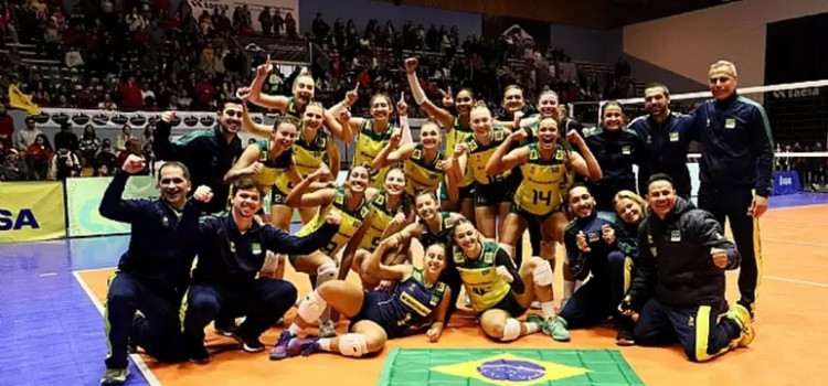 Brasil é campeão sul americano sub-21 de vôlei