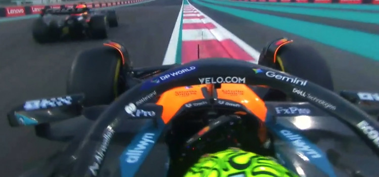Norris volta a bater Verstappen