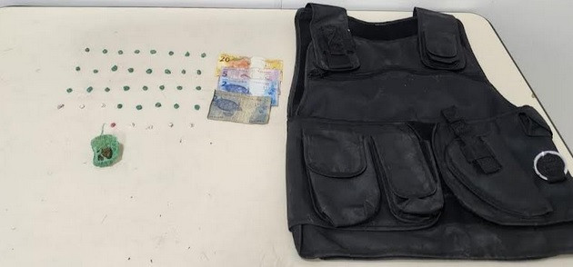 Adolescente é preso por tráfico no Vorstadt