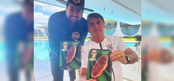 Picanha de churrasco de Bolsonaro é vendida a R$ 1,7 mil o quilo