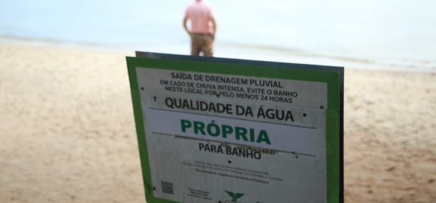 82,5% do litoral catarinense está próprio para banho