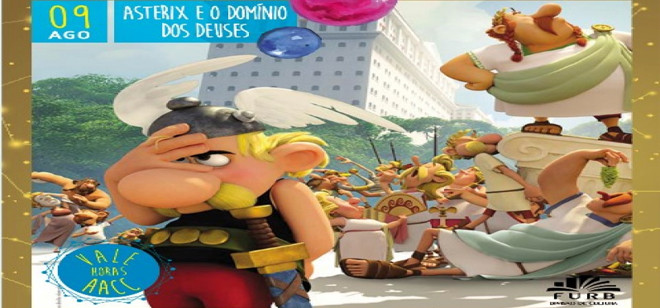 CineSesc exibe hoje 'Asterix E O Domínio dos Deuses'