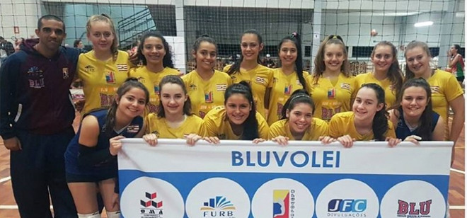 Bluvôlei conquista o quarto lugar em torneio internacional