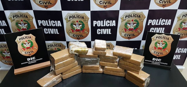 Polícia Civil prende traficante com mais de 6 kg de maconha