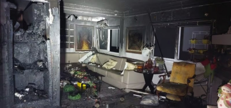 Incêndio destrói cômodo de residência no Vorstadt